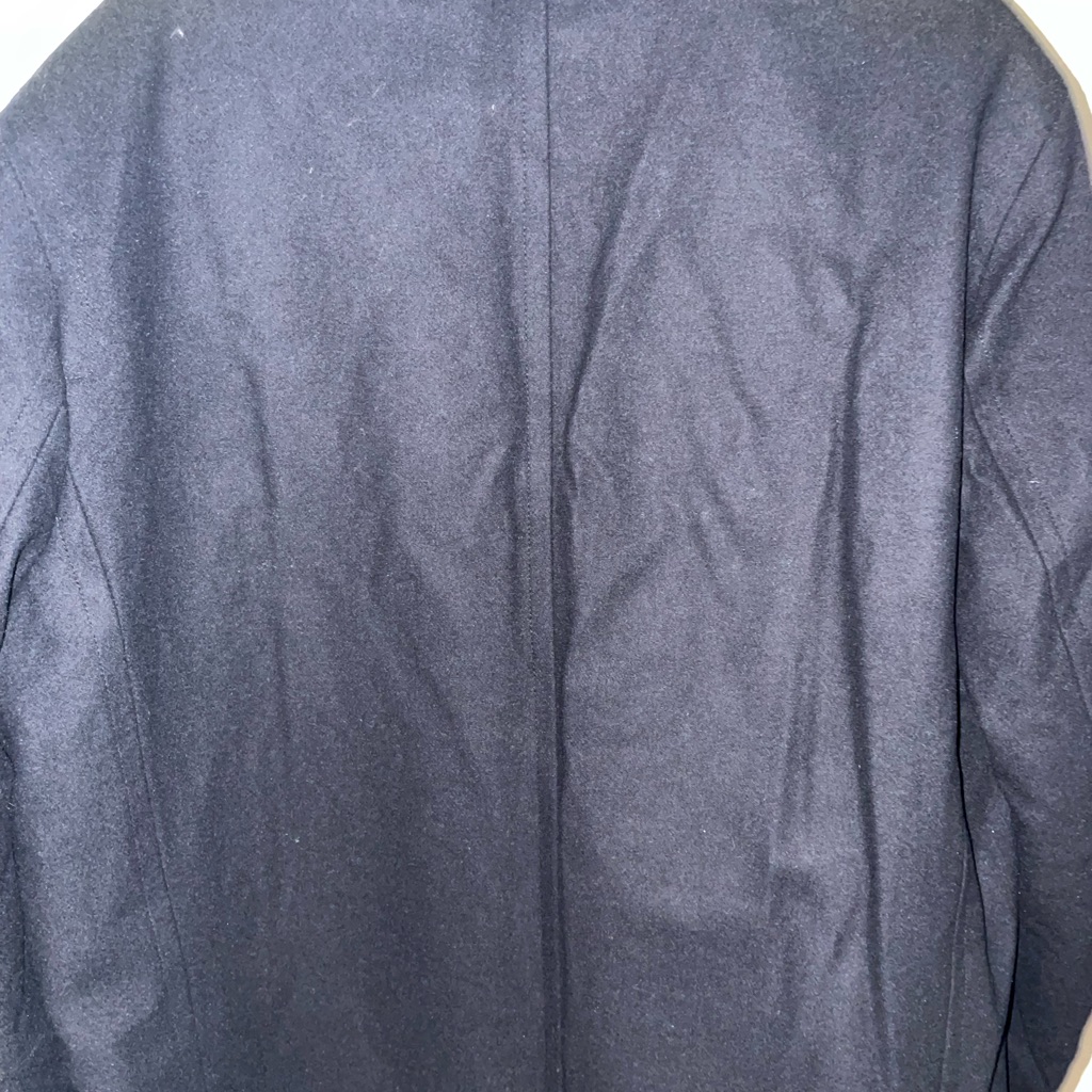 Andrew Marc Ny Pea Coat Blk Brand New